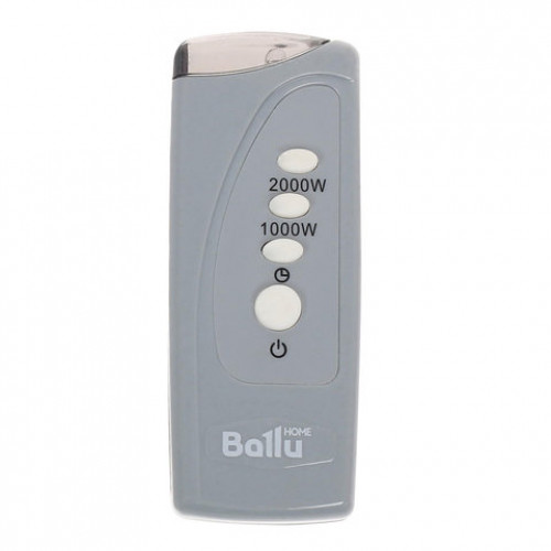 Тепловентилятор BALLU BFH/W-102W, 2000 Вт, 2 режима работы, настенная установка, пульт ДУ, белый