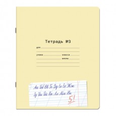 Тетрадь УЧУСЬ ПИСАТЬ №3 12л. косая линия с ДОПОЛНИТЕЛЬНОЙ ГОРИЗОНТАЛЬНОЙ, со справочным материалом, ЮНЛАНДИЯ, 404853