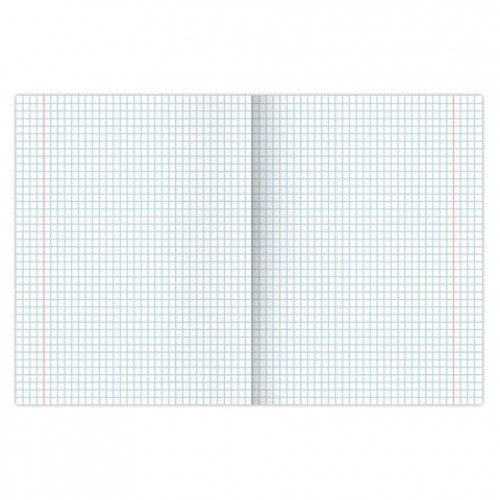 Тетради 12 л. КОМПЛЕКТ 10 шт. BRAUBERG КЛАССИКА, клетка, обложка картон, СИНЯЯ, 106651
