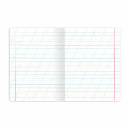 Тетрадь пластиковая обложка (НЕОН) 12 листов, косая линия, BRAUBERG Smart Cover, АССОРТИ (микс в спайке), 405027