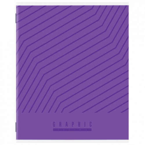 Тетрадь А5 48 л. STAFF College, скоба, клетка, офсет №2 ЭКОНОМ, обложка картон, ЯРКАЯ, 405624