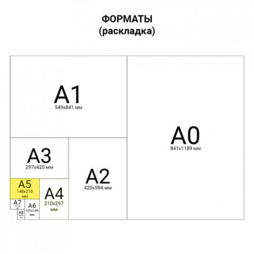 Тетрадь бумвинил, черный, А5, 48 л., скоба, офсет №2, ЭКОНОМ, клетка, с полями, STAFF, 405724