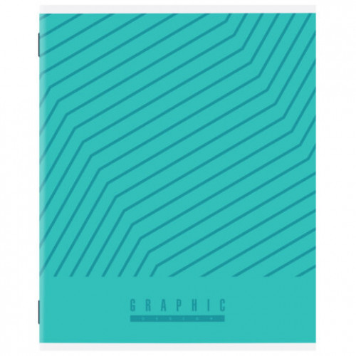 Тетрадь А5 48 л. STAFF College, скоба, клетка, офсет №2 ЭКОНОМ, обложка картон, ЯРКАЯ, 405624