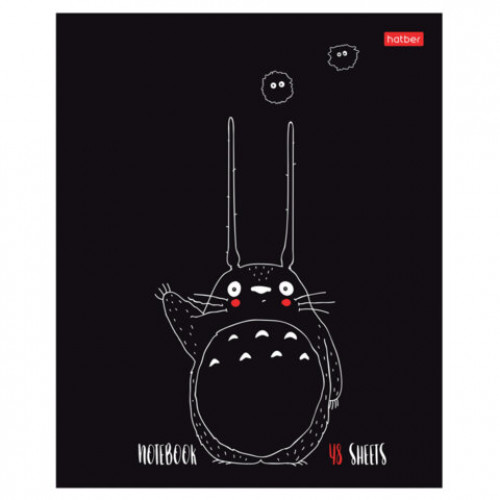 Тетрадь А5 48л. HATBER скоба, клетка, обложка картон, Нескучные герои (микс в спайке), 088361, 48Т5В1