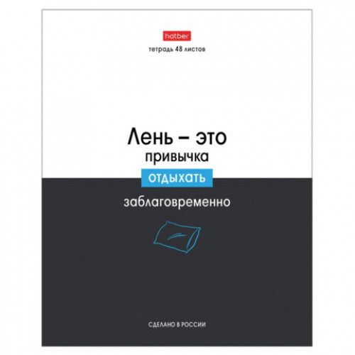 Тетрадь А5 48л. HATBER скоба, клетка, обложка картон, Люблю школу (микс в коробе), 078565, 48Т5В1