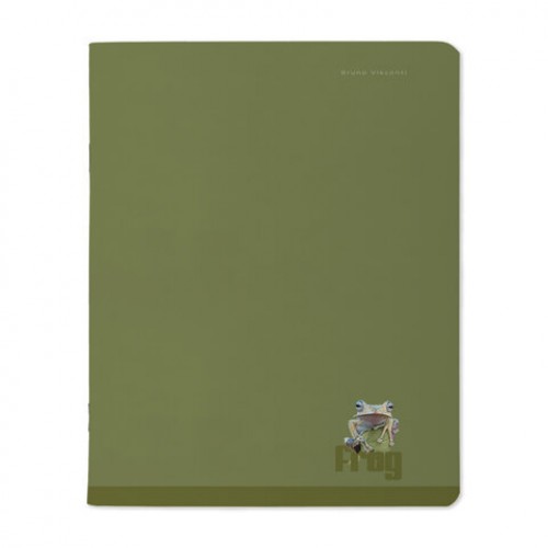 Тетрадь А5, 48 л., BRUNO VISCONTI, скоба, клетка, Soft-Touch, VERDE.ANIMALS (5 видов), 7-48-1373