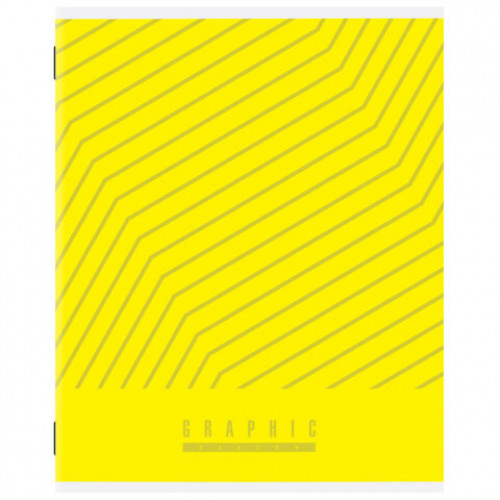 Тетрадь А5 48 л. STAFF College, скоба, линия, офсет №2 ЭКОНОМ, обложка картон, ЯРКАЯ, 405628