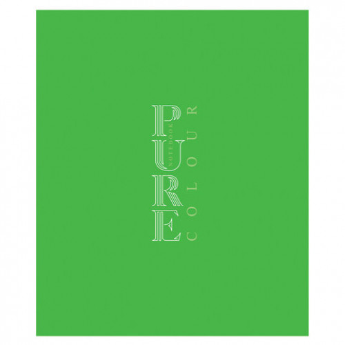 Тетрадь А5, 48 л. HATBER-ECO скоба, офсет №2 ЭКОНОМ, линия, обложка картон, PUREcolour (микс), 092116, 48Т5C2