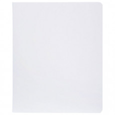 Тетрадь А5 96л. HATBER скоба, клетка, Soft-touch ламинация, SoloMatte_Арктический бел, 96Т5лВ1