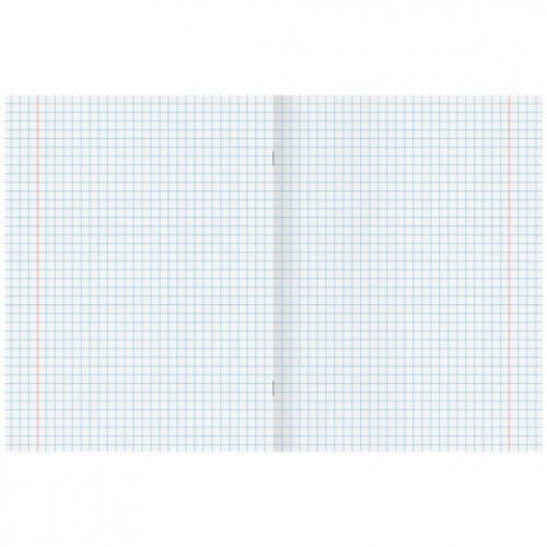 Тетрадь А5 96 л. STAFF College, скоба, клетка, офсет №2 ЭКОНОМ, обложка картон, МОНОКОЛОР, 405631