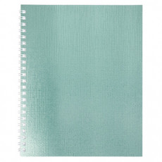 Тетрадь бумвинил А5 96л. гребень, офсет №1, клетка, МЯТА Metallic, HATBER, 066857, 96Т5бвВ1гр Тетрадь бумвинил А5 96л. гребень, офсет №1, клетка, МЯТА Metallic, HATBER, 066857, 96Т5бвВ1гр