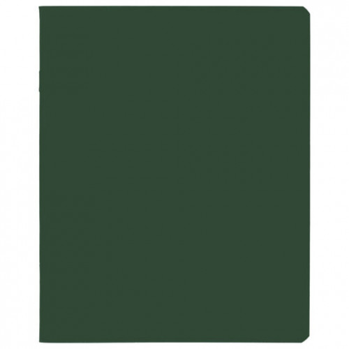 Тетрадь А5 96л. HATBER скоба, клетка, Soft-touch ламинация, SoloMatte_Малахит, 092749, 96Т5лВ1