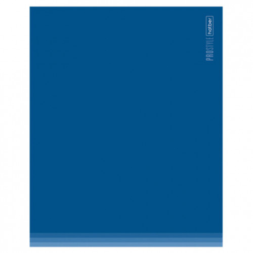 Тетрадь обложка пластик, А5, 96 л., скоба, клетка, HATBER, PROстиль (микс в спайке), 090232, 96Т5В1пл