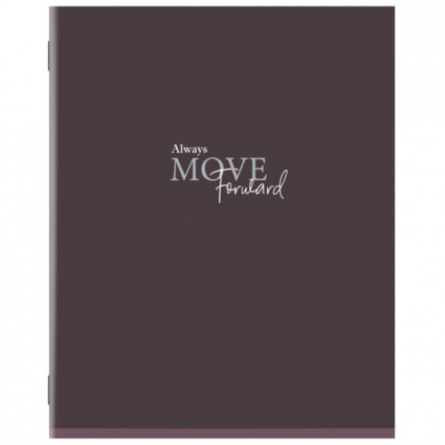 Тетрадь А5 96 л. STAFF College, скоба, клетка, офсет №2 ЭКОНОМ, обложка картон, МОНОКОЛОР, 405631