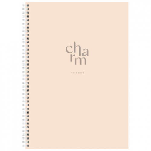 Тетрадь А4 96 л. STAFF College гребень, клетка, офсет №2 ЭКОНОМ, обложка картон, ОДНОТОННАЯ, 405618