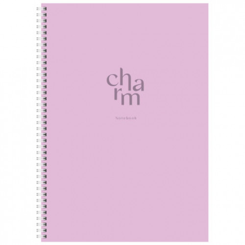 Тетрадь А4 96 л. STAFF College гребень, клетка, офсет №2 ЭКОНОМ, обложка картон, ОДНОТОННАЯ, 405618