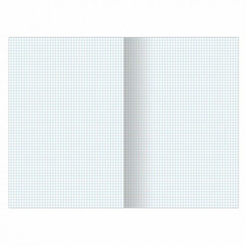 Тетрадь А4, 96 л., BRAUBERG, скоба, клетка, глянцевый лак, Monocolor, (микс в спайке), 405322