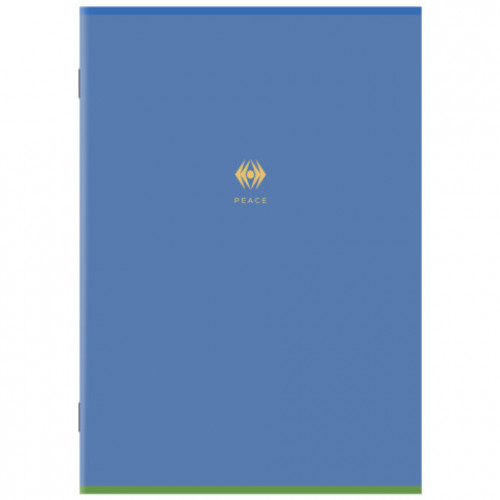 Тетрадь А4 96 л. STAFF College скоба, клетка, офсет №2 ЭКОНОМ, обложка картон, ПАСТЕЛЬ, 405620