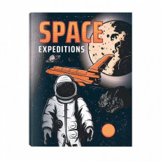 Тетрадь на кольцах А5 175х215 мм, 120 л., твердый картон, клетка, BRAUBERG, SpaceX, 404081 Тетрадь на кольцах А5 175х215 мм, 120 л., твердый картон, клетка, BRAUBERG, SpaceX, 404081