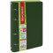 Тетрадь на кольцах А5 (180х220 мм), 120 листов, под кожу, BRAUBERG Joy, зелёный/светло-зелёный, 129991