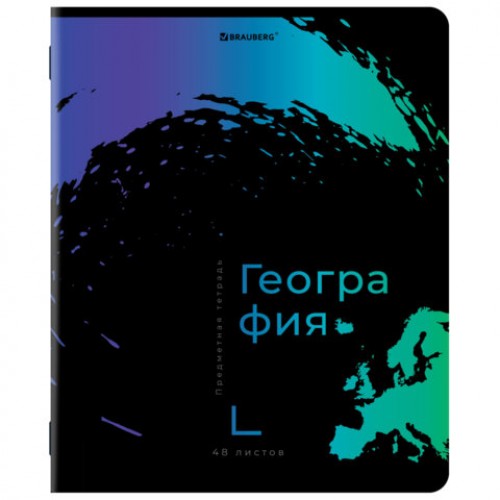 Тетради предметные, КОМПЛЕКТ 12 ПРЕДМЕТОВ, BRIGHT COLOURS, 48 л., матовая ламинация, лак, BRAUBERG, 404838