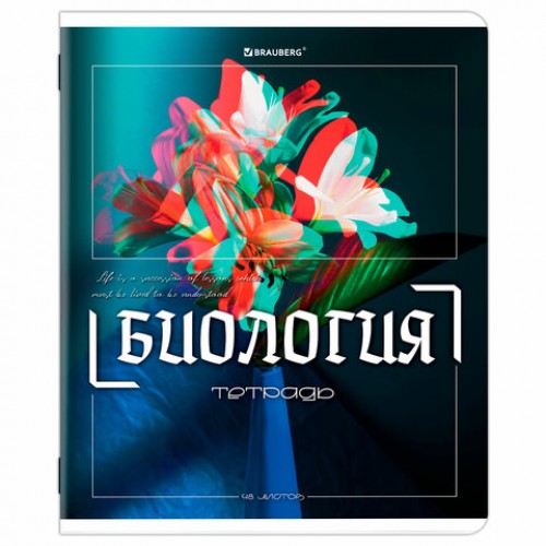 Тетради предметные, КОМПЛЕКТ 12 ПРЕДМЕТОВ, 48 л., глянцевый УФ-лак, BRAUBERG GLITCH, 405170