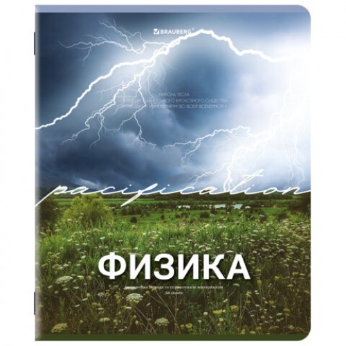 Тетради предметные, КОМПЛЕКТ 13 ПРЕДМЕТОВ, 48 л., обложка картон, BRAUBERG КЛАССИКА ПРИРОДА, 405165