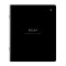 Тетрадь предметная BLACK MODE 48л, пластиковая обложка, ОБЗР, клетка, подсказ, BRAUBERG, 405526