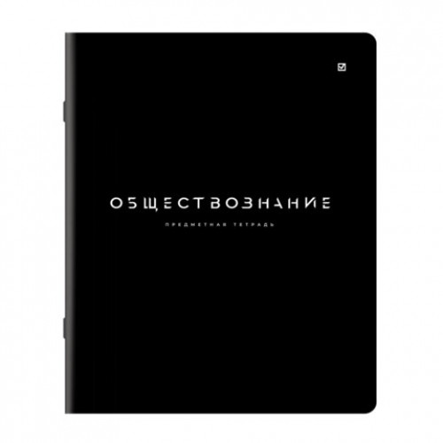 Тетради предметные, КОМПЛЕКТ 12 ПРЕДМЕТОВ 48 л., пластиковая обложка, BRAUBERG BLACK MODE, 405541