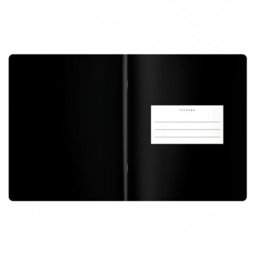 Тетрадь предметная BLACK MODE 48л, пластиковая обложка, АЛГЕБРА, клетка, подсказ, BRAUBERG, 405514