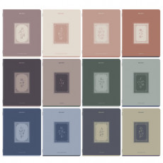 Тетради предметные, КОМПЛЕКТ 12 ПРЕДМЕТОВ, 48л, рельефный картон, BRAUBERG, ВИНТАЖ, 405603