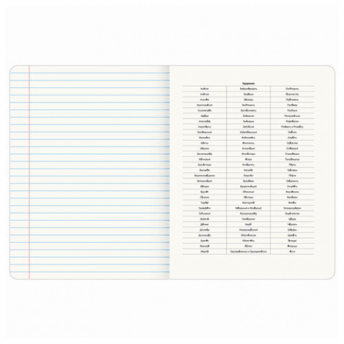 Тетрадь предметная STARLIGHT 48 л., глянцевый УФ-лак, РУССКИЙ ЯЗЫК, линия, BRAUBERG, 404529