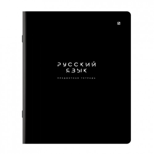 Тетради предметные, КОМПЛЕКТ 12 ПРЕДМЕТОВ 48 л., пластиковая обложка, BRAUBERG BLACK MODE, 405541