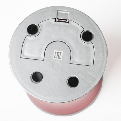 Точилка электрическая BRAUBERG STYLE, питание от USB/4 батареек АА, красная, 223568