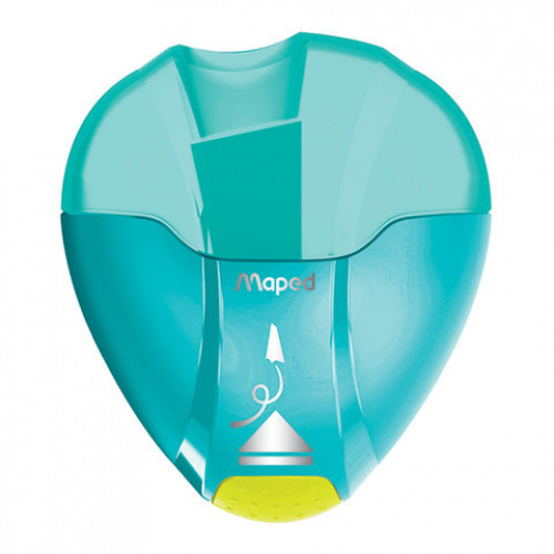 Точилка MAPED (Франция) I-Gloo Eject, с контейнером, защита от сломанного грифеля, 032712, 32711