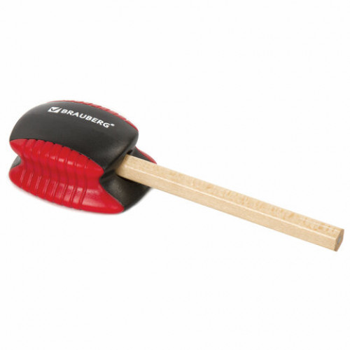 Точилка BRAUBERG ULTRA COLOR, пластиковая, корпус ассорти, 228466