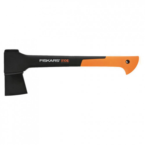 Топор универсальный FISKARS X10-S, длина 445 мм, вес 1000 г, топорище из материала FiberComp, 1015619