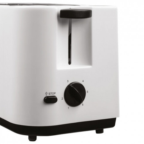 Тостер SCARLETT SC-TM11008, 700Вт, 2 тоста, 6 режимов, пластик, белый