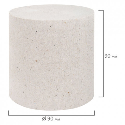 Бумага туалетная бытовая, 56 м, ДОБРЫЙ МОТОК, ГОСТ-56, без втулки (эконом), М-62