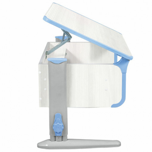 Стол-парта регулируемый ДЭМИ СУТ.43, 1000х550х530-815 мм, серый каркас, пластик ниагара, рамух белый (КОМПЛЕКТ)