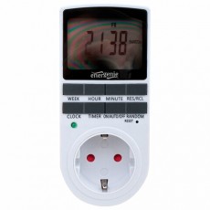 Таймер электрический ENERGENIE LCD-дисплей 2,3 белый, EG-SST-01