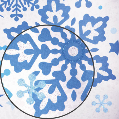 Украшение для окон и стекла ЗОЛОТАЯ СКАЗКА Узоры на окне 1, 30х38 см, ПВХ, 591215