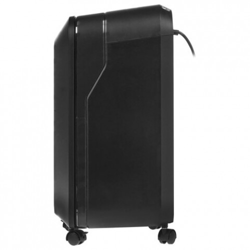 Уничтожитель (шредер) FELLOWES LX201, 5 уровень секретности, 2x12 мм, 12 листов, 22 л, черный, FS-50500