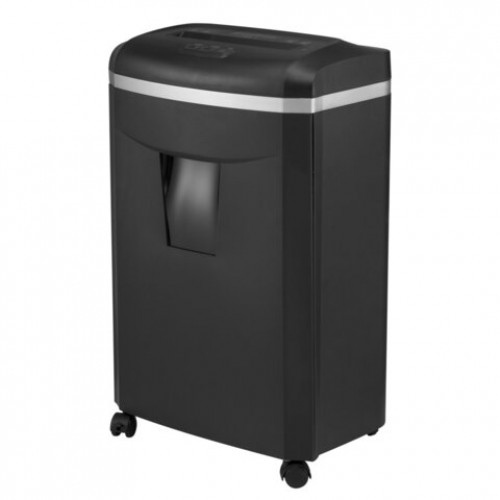 Уничтожитель (шредер) BRAUBERG PROFESSIONAL CM-1025m, HeavyDuty, 5 уровень секретности, 2х15 мм, 10 листов, корзина 25 литров, 533128