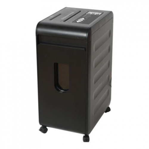 Уничтожитель (шредер) BRAUBERG PROFESSIONAL PS-2042m, CD, HeavyDuty, 5 уровень секретности, 2х10 мм, 20 листов, корзина 42 литра, 532595