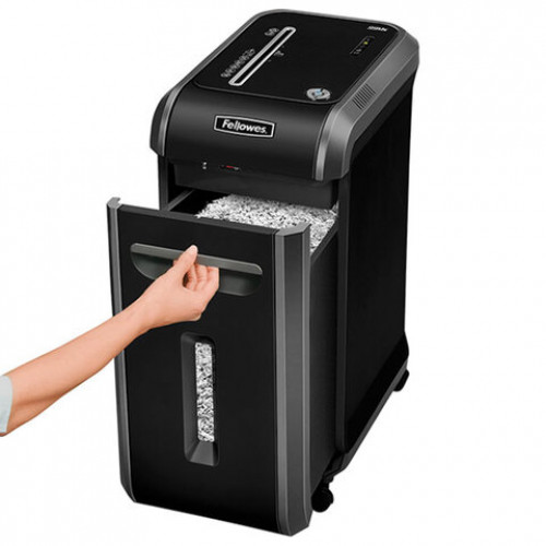 Уничтожитель (шредер) FELLOWES 99MS, 5 уровень секретности, 2x14 мм, 14 листов, 34 литра, FS-46091