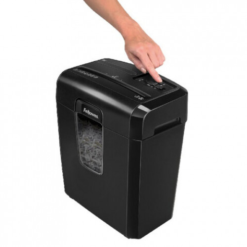 Уничтожитель (шредер) FELLOWES 8C, 4 уровень секретности, 4x35 мм, 8 листов, 14 литров, FS-46896