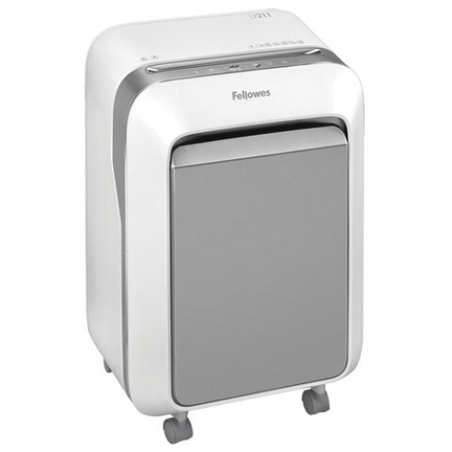 Уничтожитель (шредер) FELLOWES LX211, 5 уровень секретности, 2x12 мм, 15 листов, 23 л, белый, FS-50503