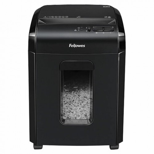 Уничтожитель (шредер) FELLOWES POWERSHRED 10M, 5 уровень секретности, фрагменты 2х15 м, FS-46306