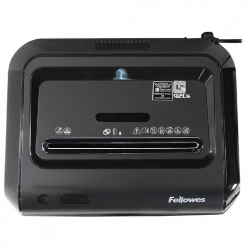 Уничтожитель (шредер) FELLOWES 92Cs, 4 уровень секретности, 4x38 мм, 18 листов, 25 литров, FS-17193